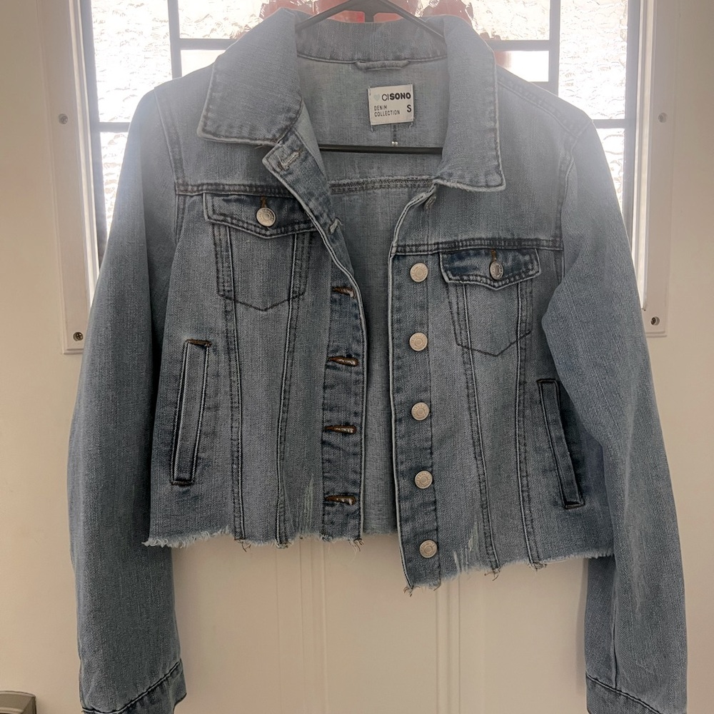 Cropped Jean jacket